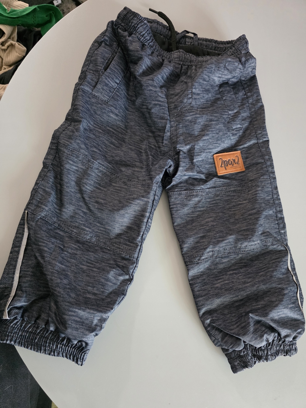 deux par deux charcoal gray Pantalon Mi Saison Exterieur 18 Mois